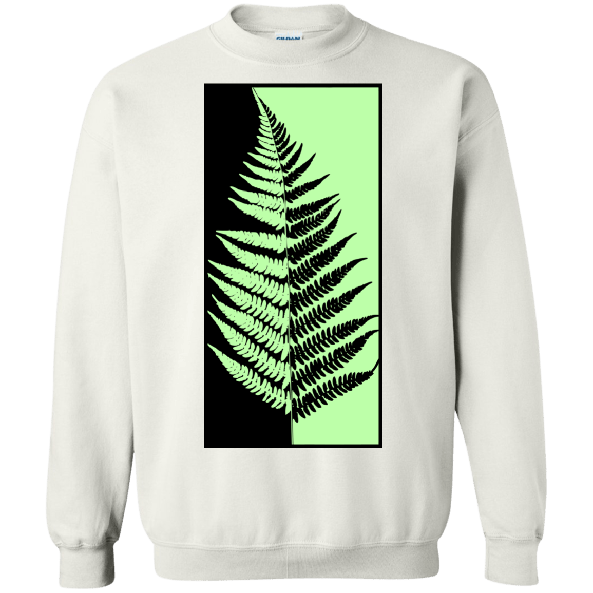 Sweatshirts White / S Fern Press Crewneck Sweatshirt