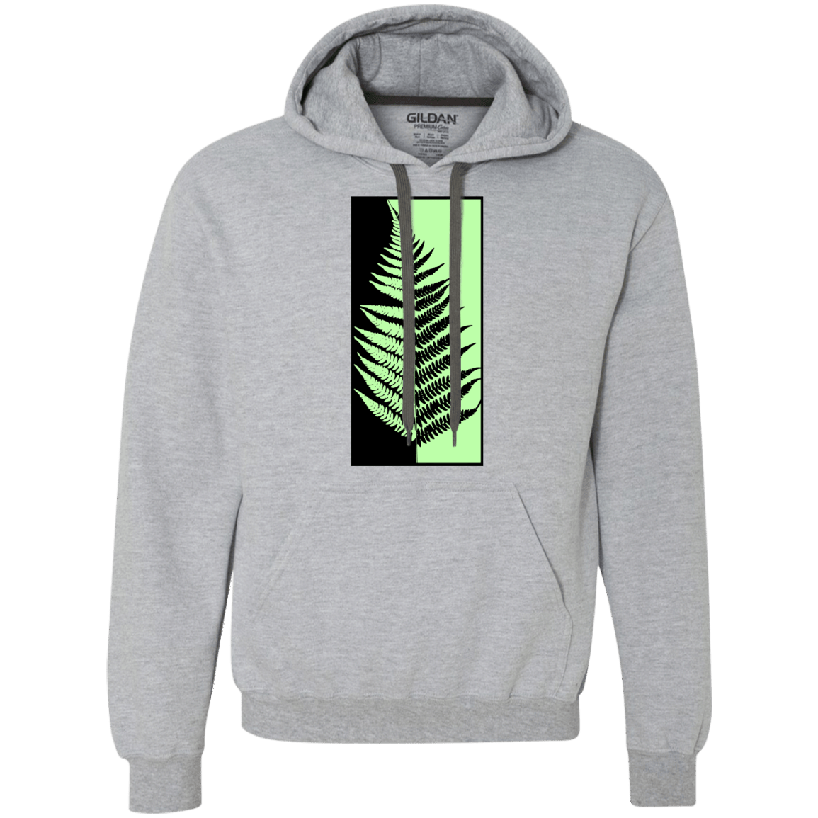 Sweatshirts Sport Grey / S Fern Press Premium Fleece Hoodie
