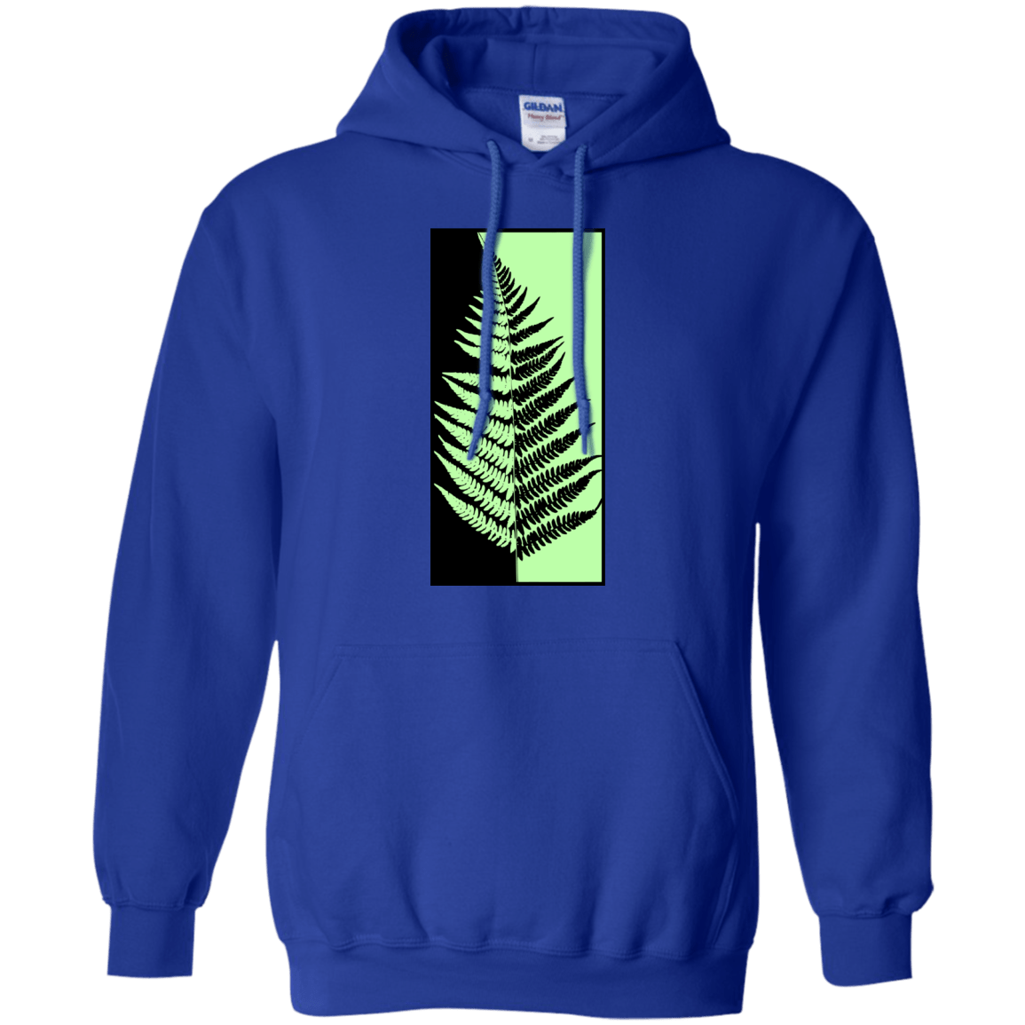 Sweatshirts Royal / S Fern Press Pullover Hoodie