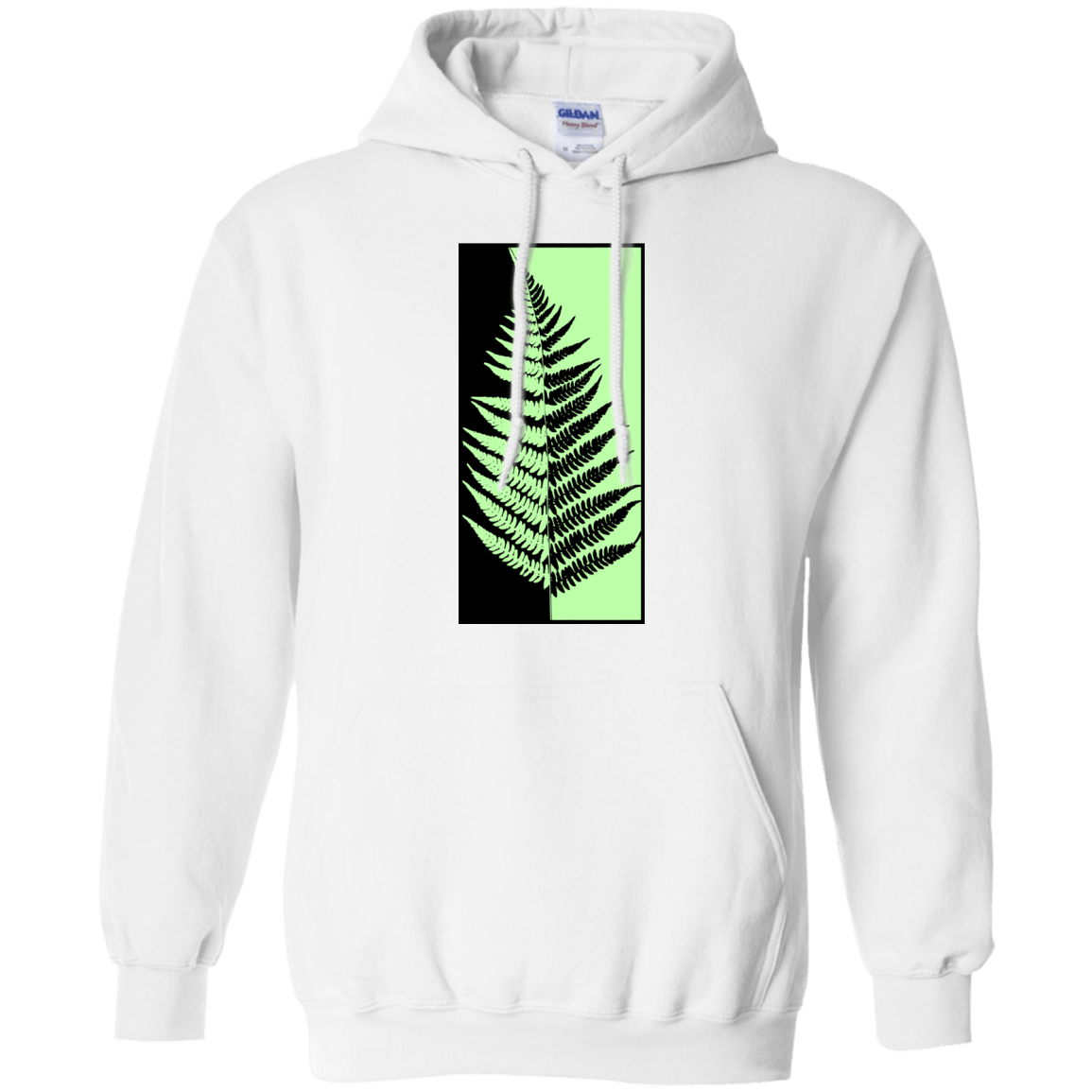 Sweatshirts White / S Fern Press Pullover Hoodie