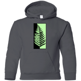Sweatshirts Charcoal / YS Fern Press Youth Hoodie