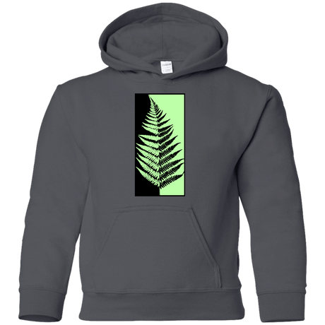 Sweatshirts Charcoal / YS Fern Press Youth Hoodie