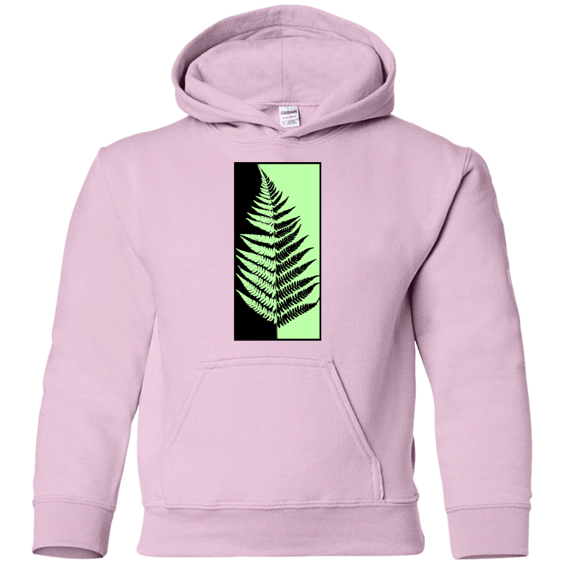 Sweatshirts Light Pink / YS Fern Press Youth Hoodie