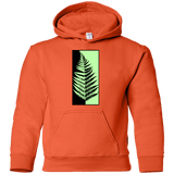 Sweatshirts Orange / YS Fern Press Youth Hoodie