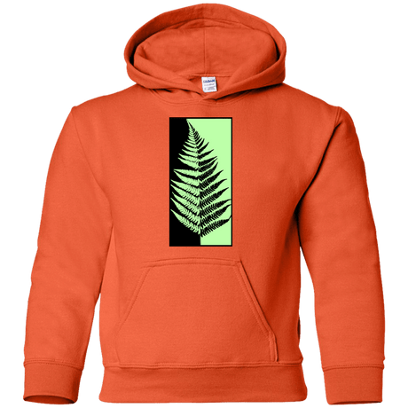 Sweatshirts Orange / YS Fern Press Youth Hoodie
