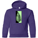 Sweatshirts Purple / YS Fern Press Youth Hoodie