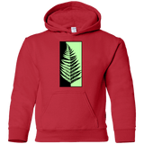 Sweatshirts Red / YS Fern Press Youth Hoodie