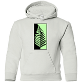 Sweatshirts White / YS Fern Press Youth Hoodie