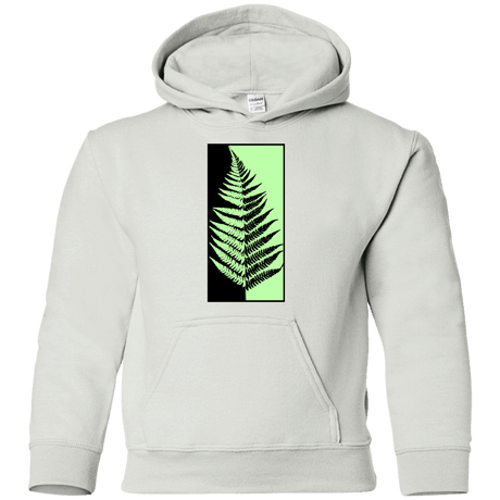 Sweatshirts White / YS Fern Press Youth Hoodie