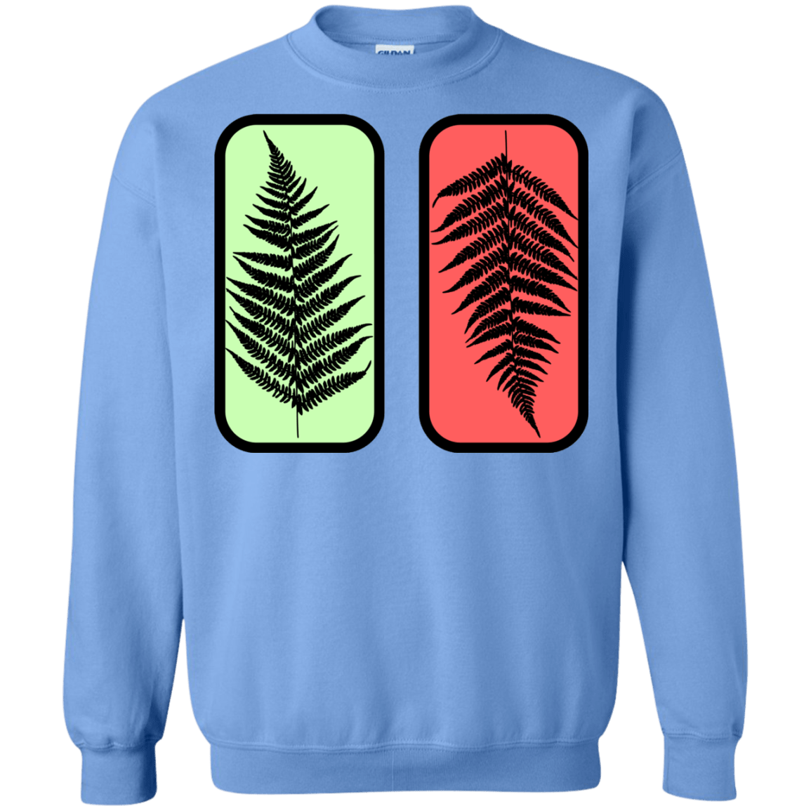 Sweatshirts Carolina Blue / S Ferns Crewneck Sweatshirt