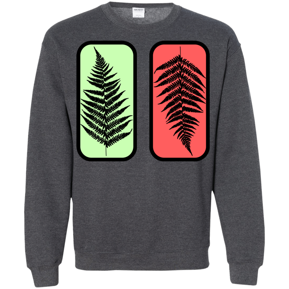 Sweatshirts Dark Heather / S Ferns Crewneck Sweatshirt