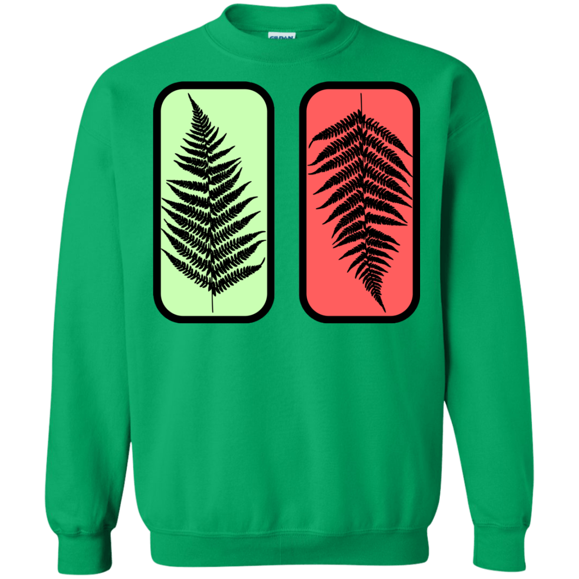 Sweatshirts Irish Green / S Ferns Crewneck Sweatshirt