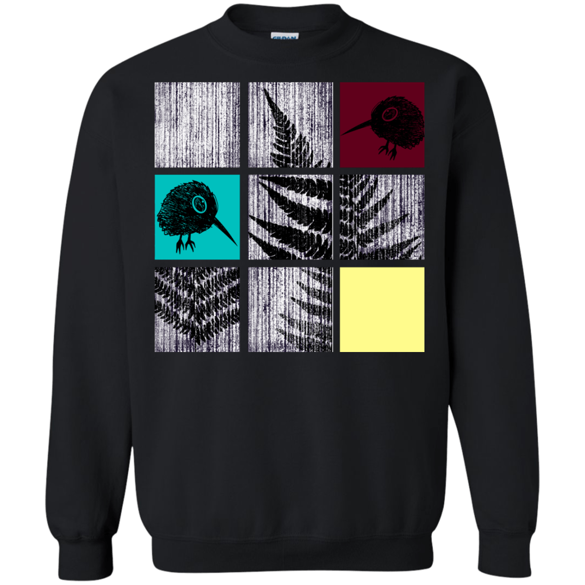 Sweatshirts Black / S Ferns n Chicks Crewneck Sweatshirt