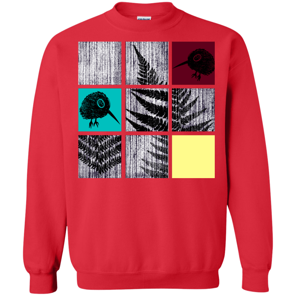 Sweatshirts Red / S Ferns n Chicks Crewneck Sweatshirt