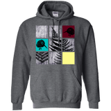 Sweatshirts Dark Heather / S Ferns n Chicks Pullover Hoodie