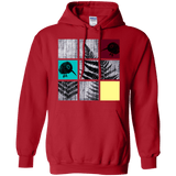 Sweatshirts Red / S Ferns n Chicks Pullover Hoodie