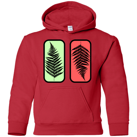 Sweatshirts Red / YS Ferns Youth Hoodie