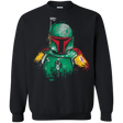Sweatshirts Black / Small FETT ARMOR Crewneck Sweatshirt