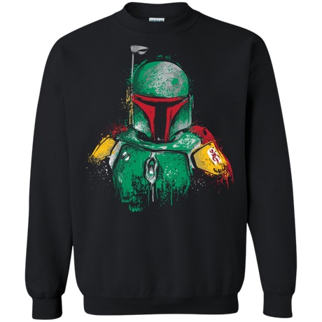 Sweatshirts Black / Small FETT ARMOR Crewneck Sweatshirt