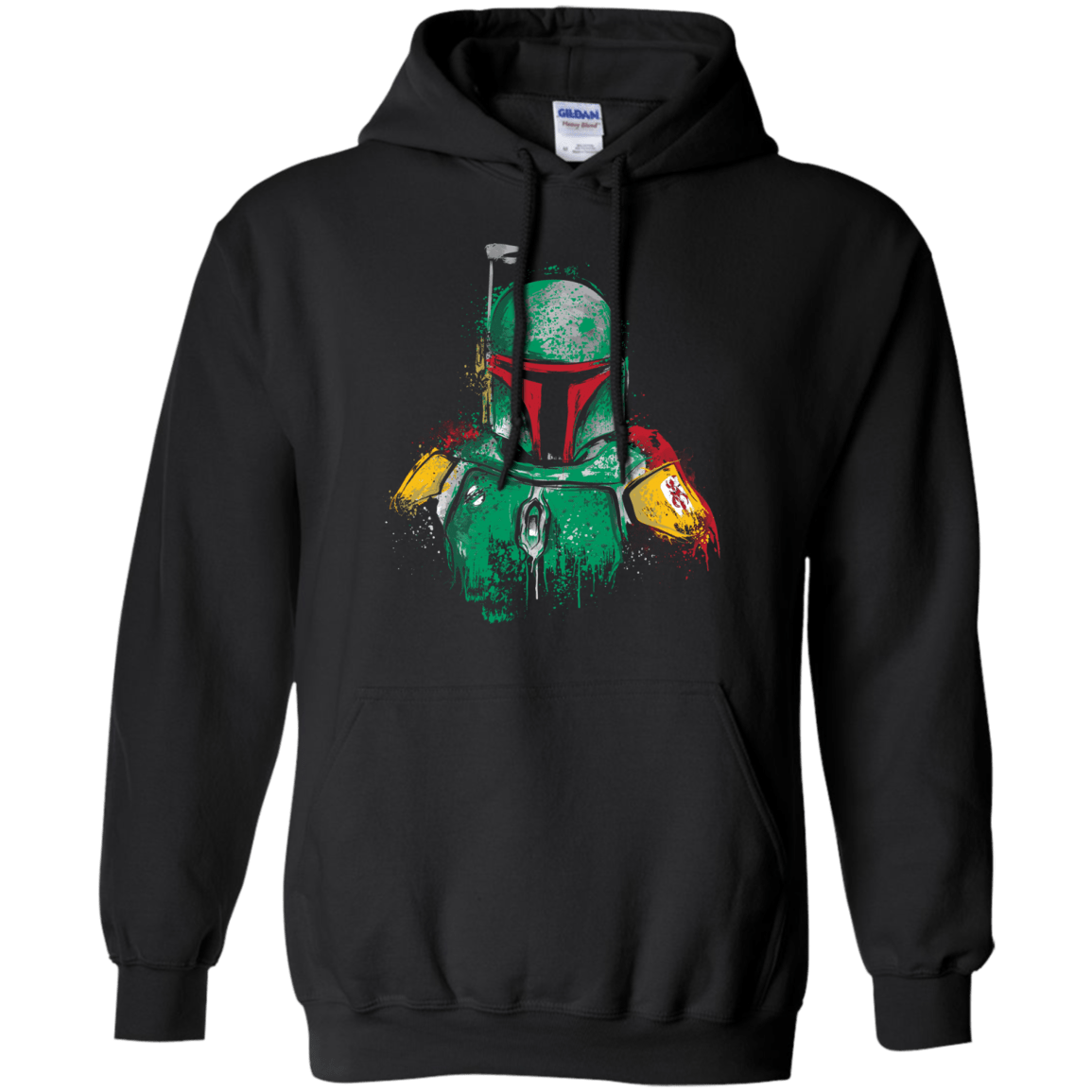 Sweatshirts Black / Small FETT ARMOR Pullover Hoodie