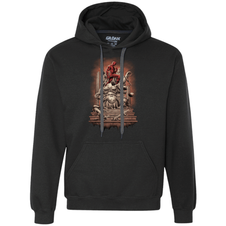 Sweatshirts Black / Small Fiat Justitia Ruat Caelum Premium Fleece Hoodie