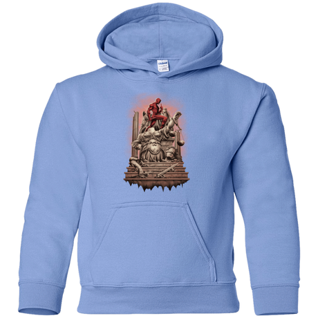 Sweatshirts Carolina Blue / YS Fiat Justitia Ruat Caelum Youth Hoodie
