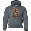 Sweatshirts Dark Heather / YS Fiat Justitia Ruat Caelum Youth Hoodie