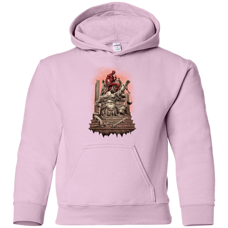 Sweatshirts Light Pink / YS Fiat Justitia Ruat Caelum Youth Hoodie