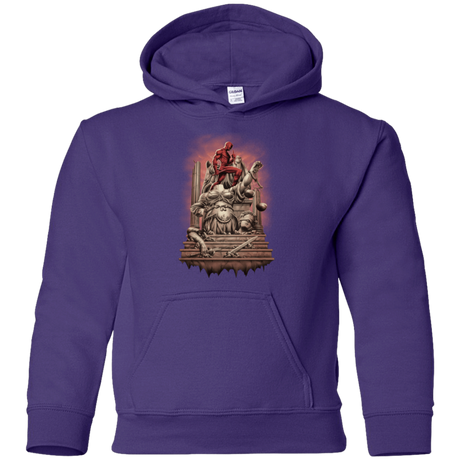Sweatshirts Purple / YS Fiat Justitia Ruat Caelum Youth Hoodie