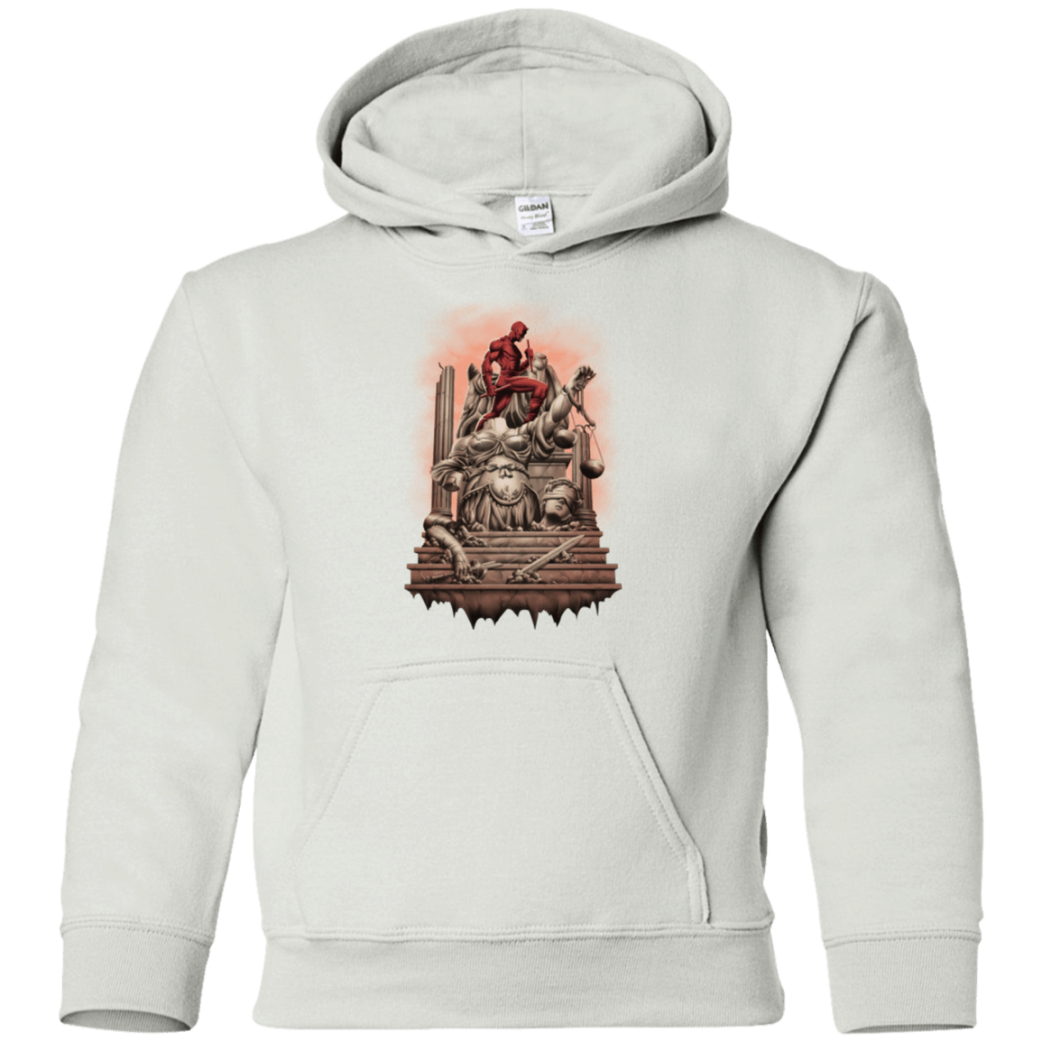 Sweatshirts White / YS Fiat Justitia Ruat Caelum Youth Hoodie