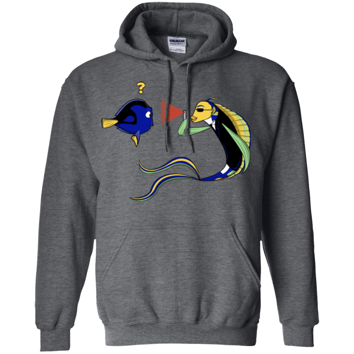 Sweatshirts Dark Heather / Small FIB Pullover Hoodie