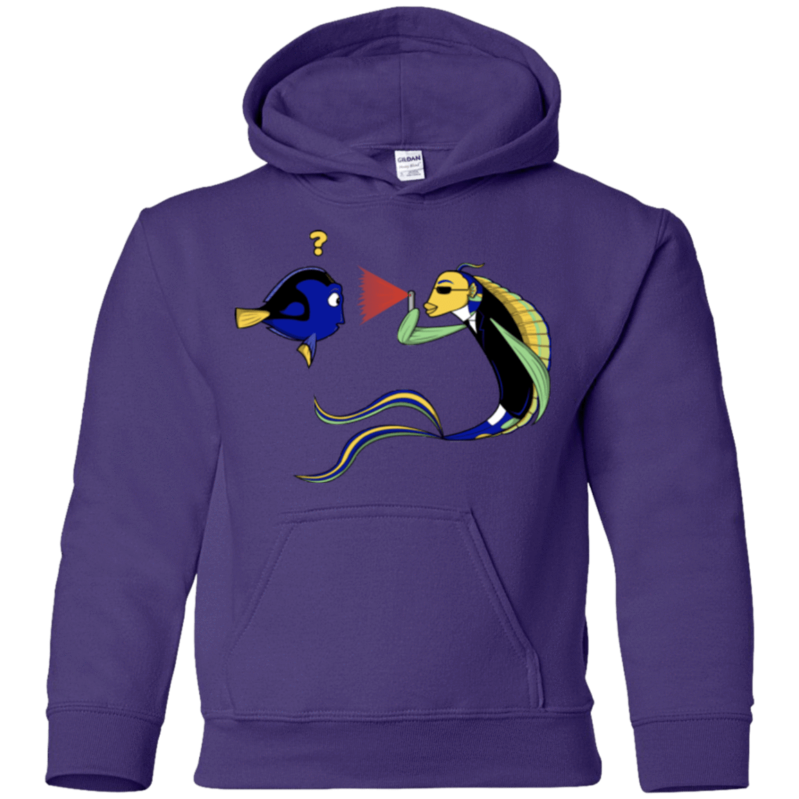 Sweatshirts Purple / YS FIB Youth Hoodie