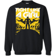 Sweatshirts Black / S Fight Like A Girl Crewneck Sweatshirt