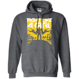 Sweatshirts Dark Heather / S Fight Like A Girl Pullover Hoodie