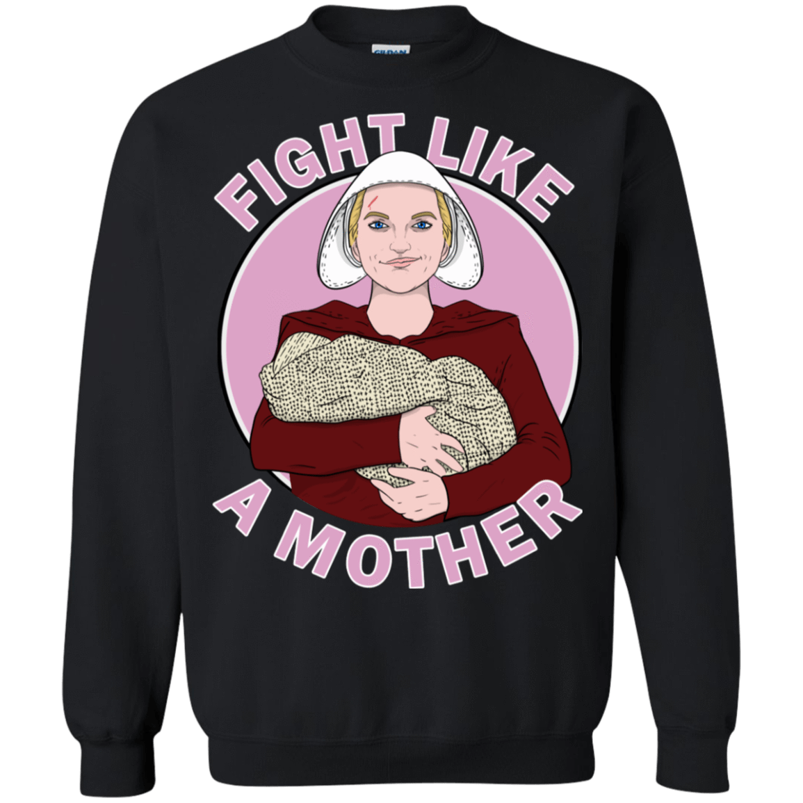 Sweatshirts Black / S Fight Like a Mother Crewneck Sweatshirt