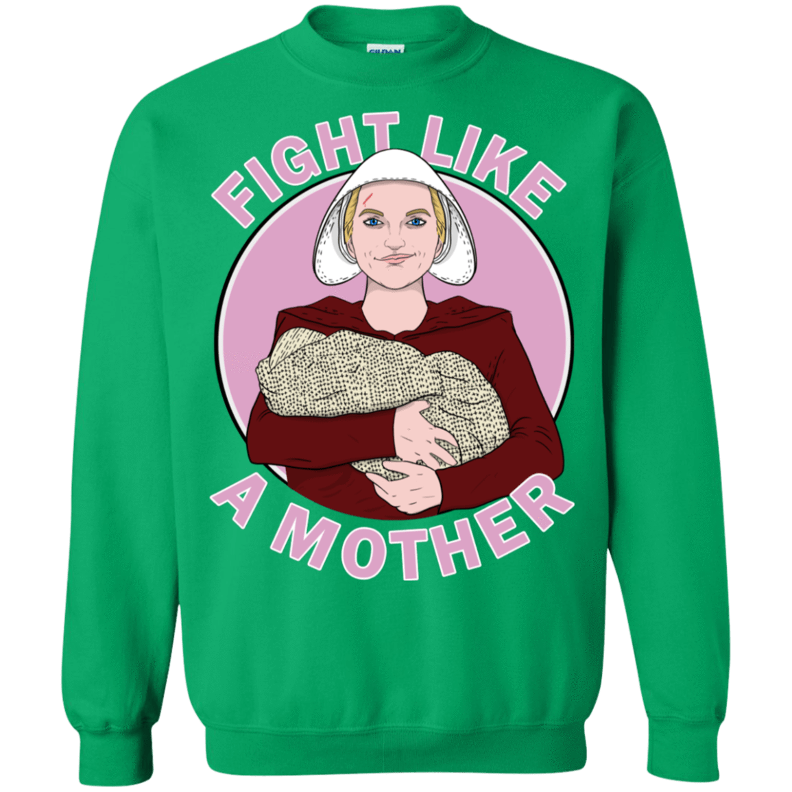 Sweatshirts Irish Green / S Fight Like a Mother Crewneck Sweatshirt