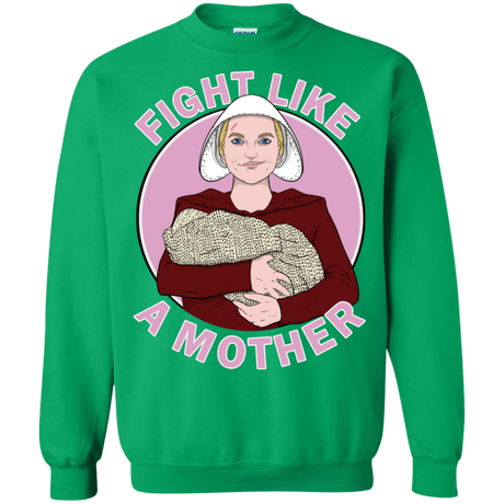 Sweatshirts Irish Green / S Fight Like a Mother Crewneck Sweatshirt