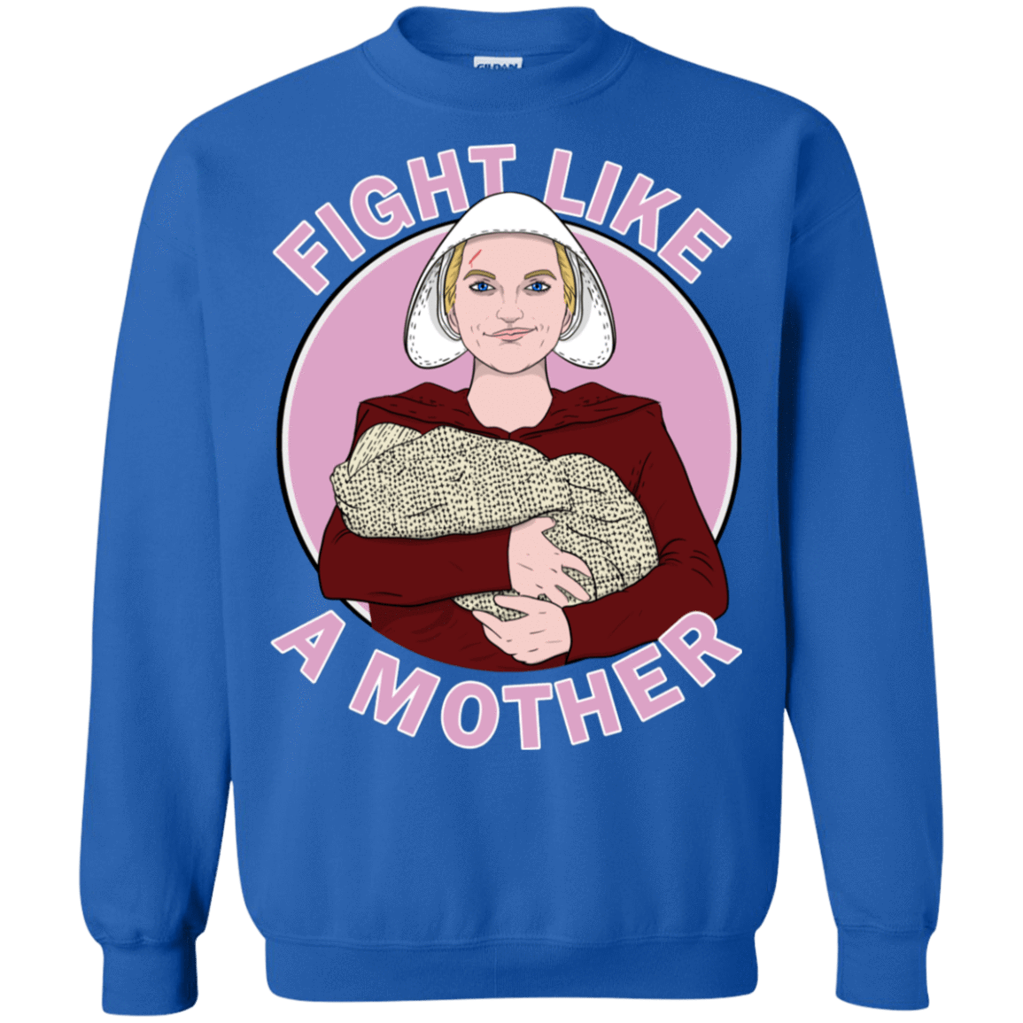 Sweatshirts Royal / S Fight Like a Mother Crewneck Sweatshirt