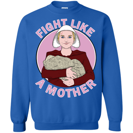 Sweatshirts Royal / S Fight Like a Mother Crewneck Sweatshirt