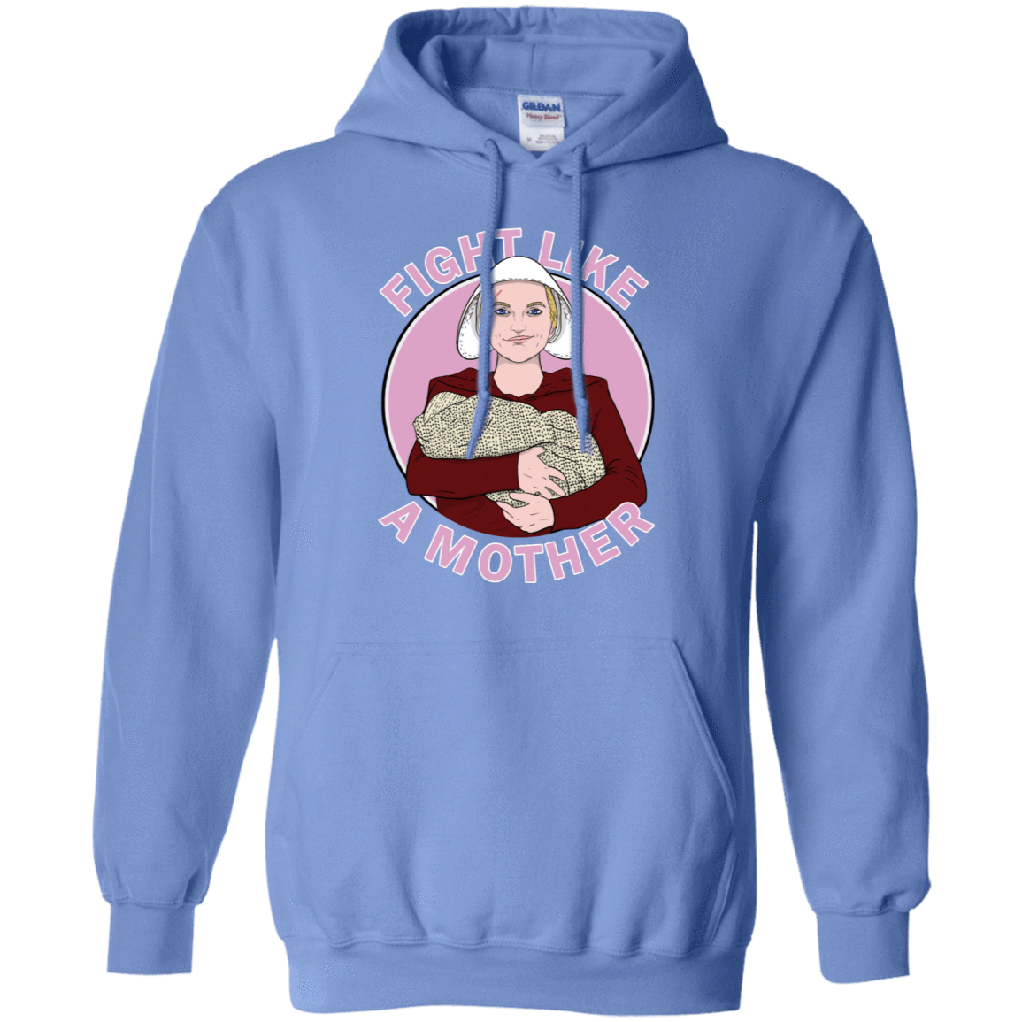 Sweatshirts Carolina Blue / S Fight Like a Mother Pullover Hoodie