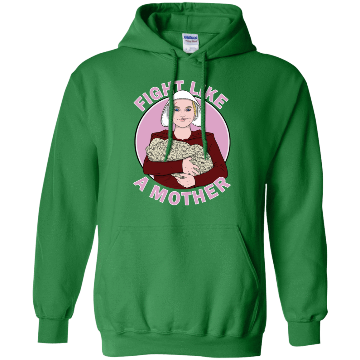 Sweatshirts Irish Green / S Fight Like a Mother Pullover Hoodie