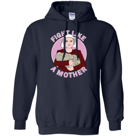 Sweatshirts Navy / S Fight Like a Mother Pullover Hoodie