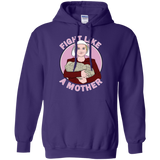 Sweatshirts Purple / S Fight Like a Mother Pullover Hoodie