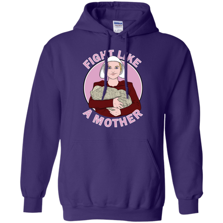 Sweatshirts Purple / S Fight Like a Mother Pullover Hoodie