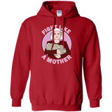 Sweatshirts Red / S Fight Like a Mother Pullover Hoodie