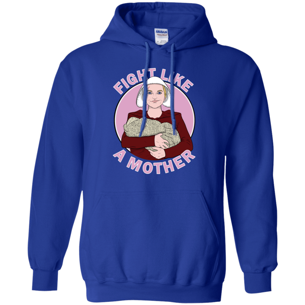 Sweatshirts Royal / S Fight Like a Mother Pullover Hoodie