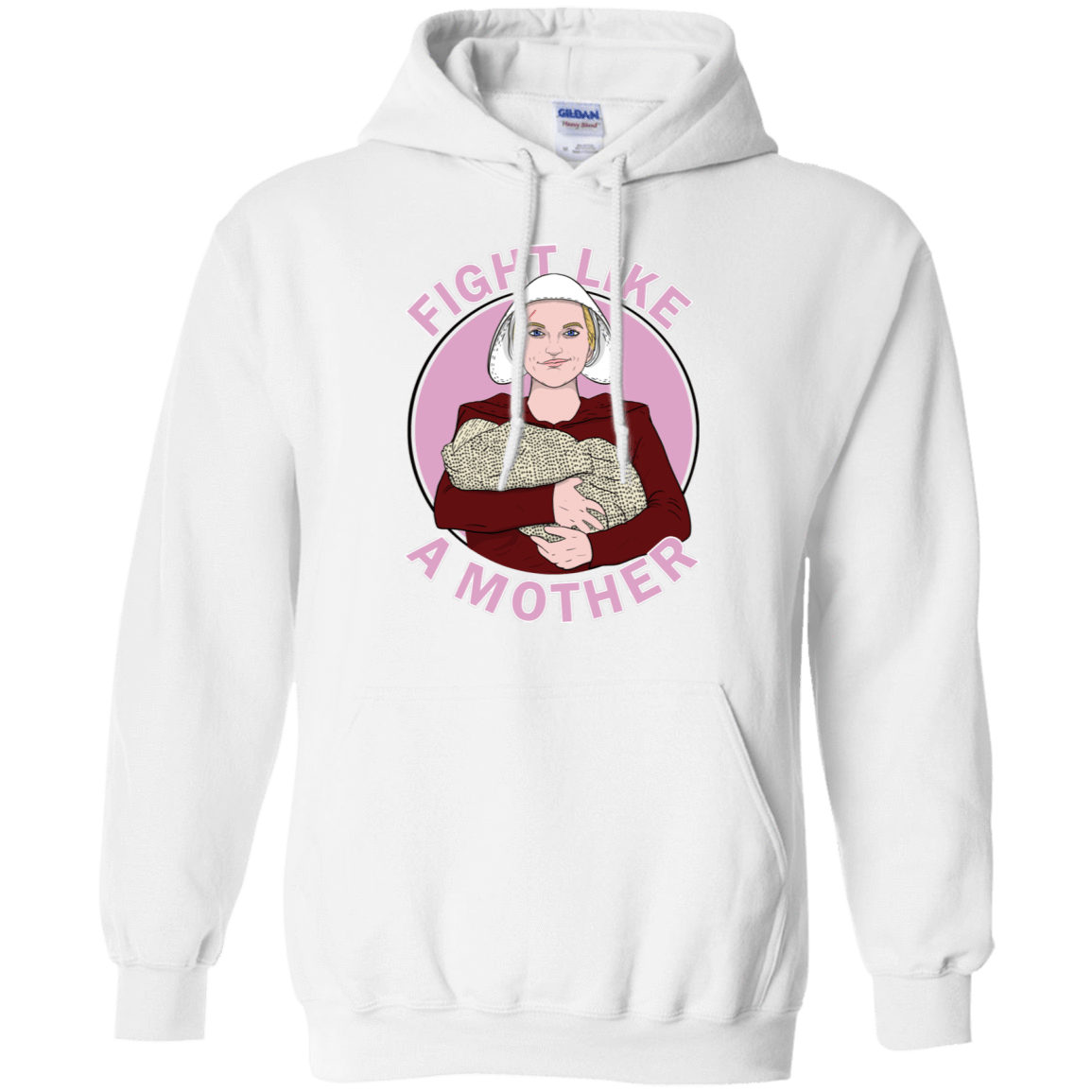 Sweatshirts White / S Fight Like a Mother Pullover Hoodie