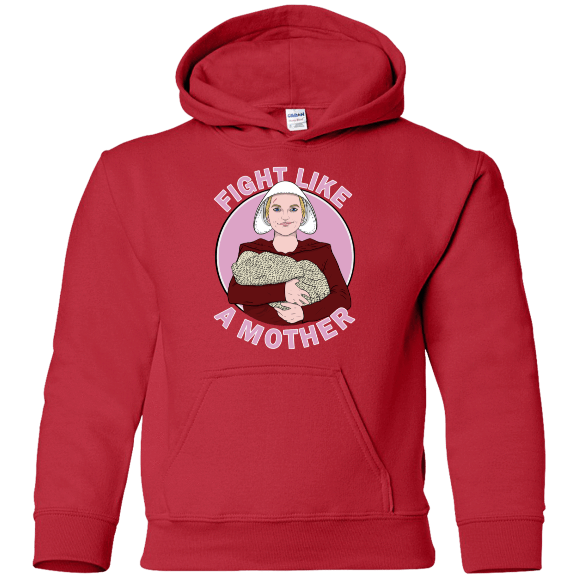 Sweatshirts Red / YS Fight Like a Mother Youth Hoodie