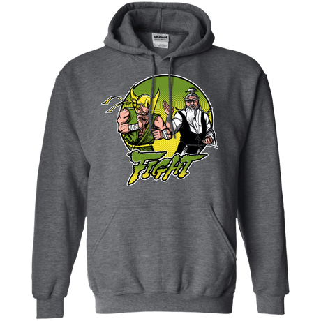 Sweatshirts Dark Heather / S Fight Pullover Hoodie