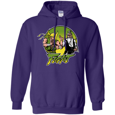 Sweatshirts Purple / S Fight Pullover Hoodie
